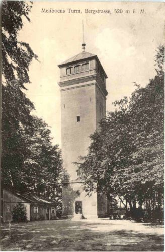 Melibocus Turm - Bergstrasse
