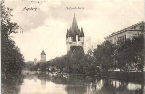 Augsburg - Fünfgrad Turm