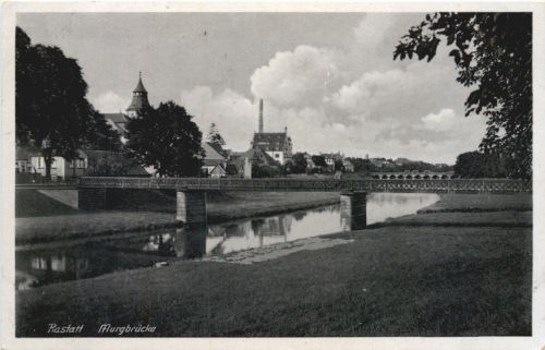 Rastatt in Baden - Murgbrücke