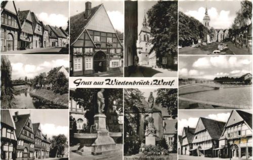 Gruss aus Wiedenbrück in Westfalen