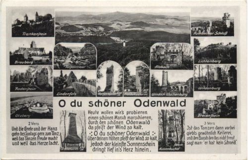 O du schöner Odenwald