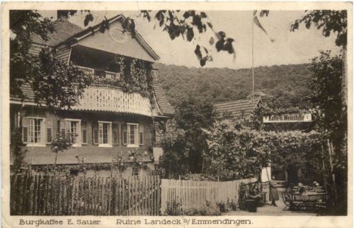 Ruine Landeck bei Emmendingen - Burgkaffee