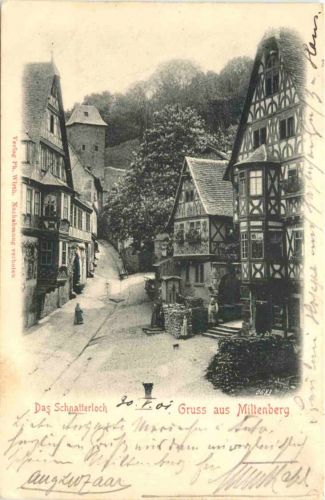 Gruss aus Miltenberg - Das Schnatterloch