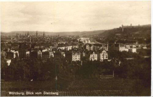 Würzburg - Blick vom Steinberg