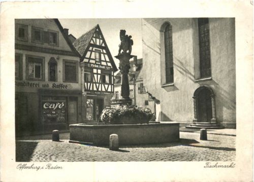 Offenburg in Baden - Fischmarkt
