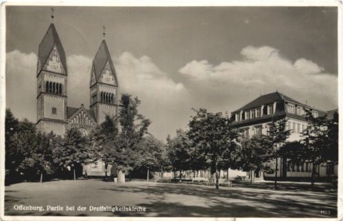 Offenburg - Partie bei der Dreifaltigkeitskirche