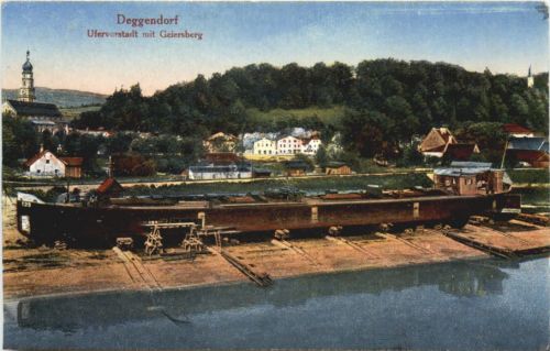 Deggendorf - Ufervorstadt mit Geiersberg
