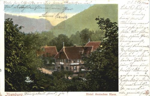 Ilsenburg - Hotel deutsches Haus