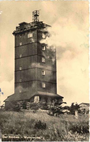 Der Brocken - Wetterwarte