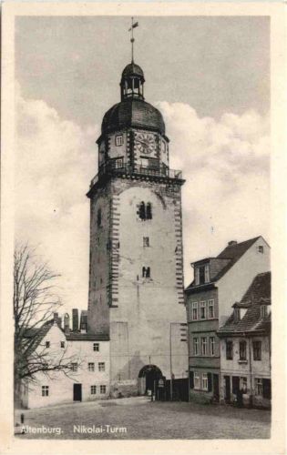 Altenburg - Nikolai Turm