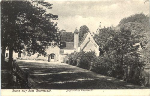Berlin - Gruss aus Grunewald - Jagdschloss Grunewald
