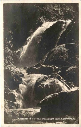 Wasserfall in der Ravennaschlucht