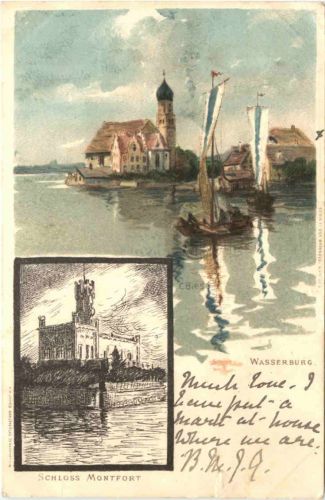Wasserburg am Bodensee - Litho