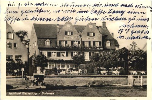 Halbinsel Wasserburg - Hotel Krone