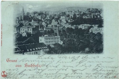 Gruss aus Buchholz in Sachsen