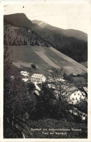 Terz bei Kernhof - Gasthof zur österreichischen Grenze