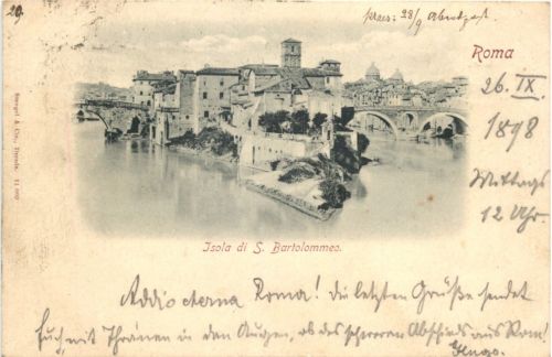Roma - Isola di S Bartolommeo