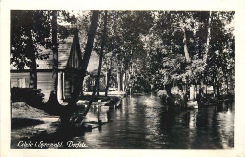 Lehde im Spreewald - Dorfstrasse