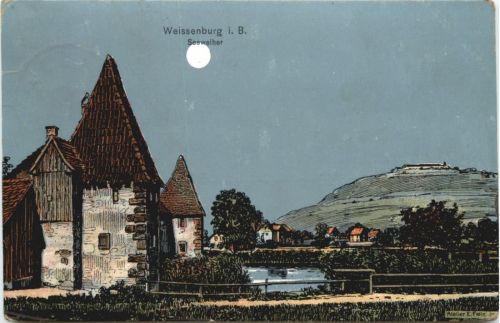 Weissenburg in Bayern - Künstler Ak Eugen Felle