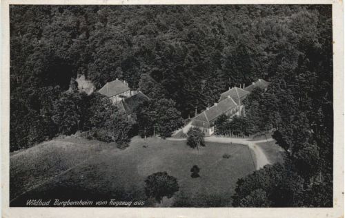 Wildbad Burgbernheim vom Flugzeug aus