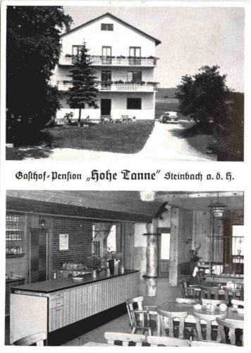 Steinbach a. d. H. - Gasthof Hohe Tanne