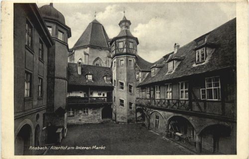 Ansbach - Alter Hof am Unteren Markt