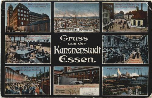 Gruss aus der Kanonenstadt Essen