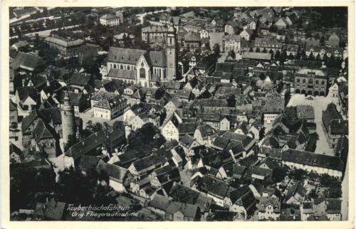 Tauberbischofsheim - Fliegeraufnahme