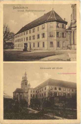 Gerlachsheim - Taubstummenanstalt - Lauda