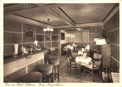 Bad Mergentheim - Bar im Hotel Viktoria