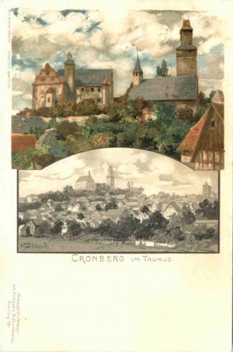 Cronberg im Taunus - Litho