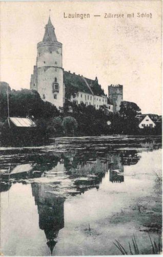 Lauingen - Zillersee mit Schloß