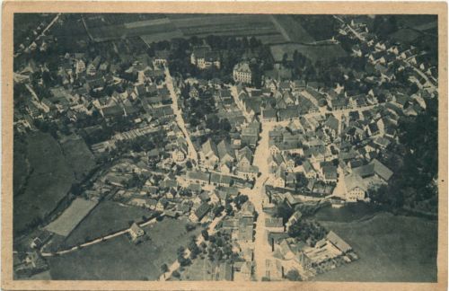 Wertingen i. Schwaben - Flugzeugaufnahme