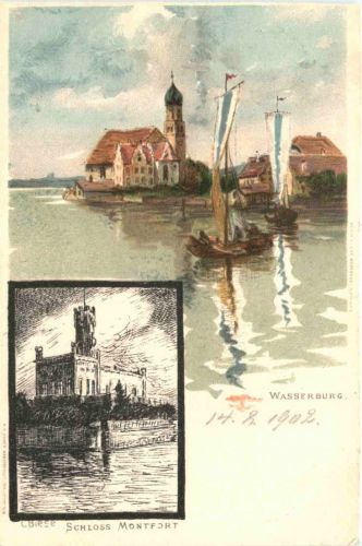 Wasserburg - Litho