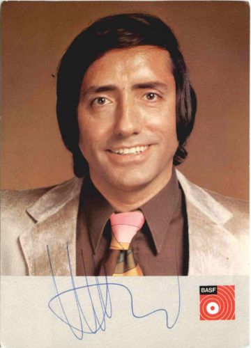 Vittorio Casagrande mit Autogramm
