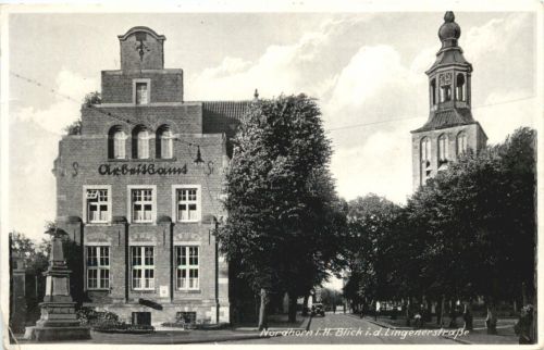 Nordhorn - Blick in die Lingenerstraße