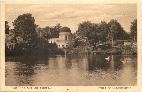 Wittenberg - Partie am Schwanenteich