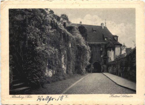 Altenburg - Hinteres Schlosstor