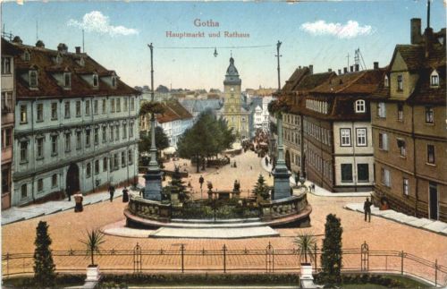 Gotha - Hauptmarkt