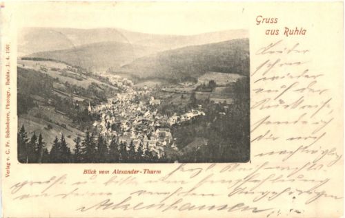 Gruss au Ruhla