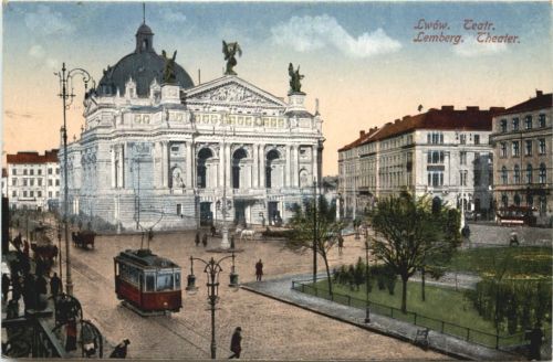 Lemberg - Lwow - Theater - Feldpost