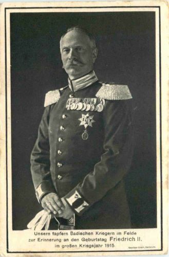 Badische Krieger Friedrich II - Feldpost