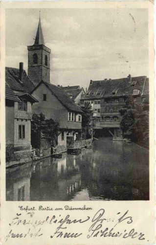 Erfurt - Partie am Dämmchen