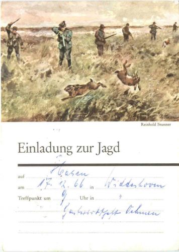 Einladung zur Jagd