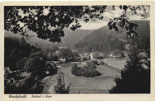 Wendefurth - Bodethal im Harz