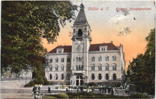 Halle Saale - Hauptpostamt