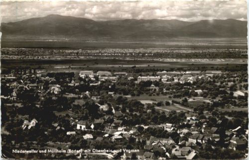 Niederweiler und Müllheim in Baden