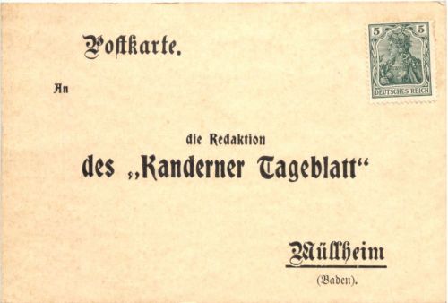 Müllheim in Baden - Kanderner Tageblatt