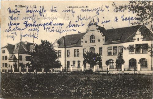 Müllheim in Baden - Garnison-Lazarett