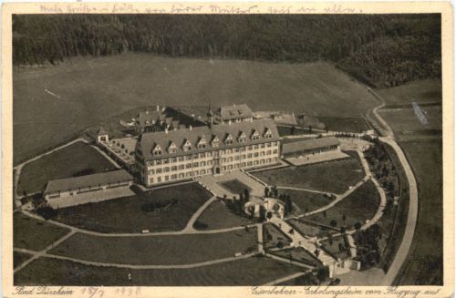 Bad Dürrheim vom Flugzeug aus